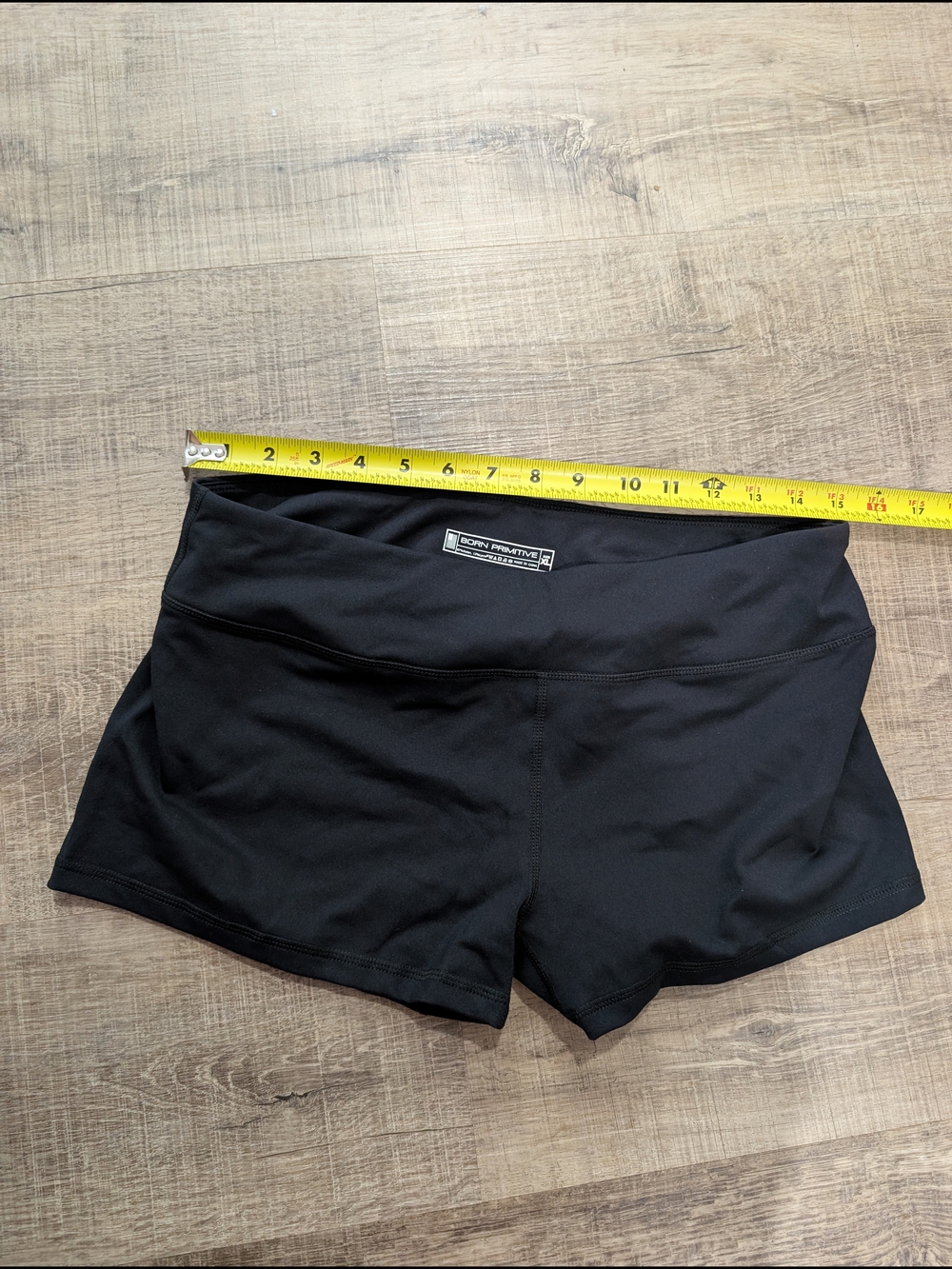 Nwt Born Primitive Black Women's Athletic Shorts Signature Edition. Size XLarge
